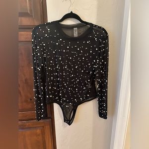 NANAMACS pearled embellished bodysuit - NEW